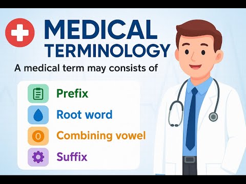 Medical terminology formation prefix,suffix, Root word, combining vowel cpc exam preparation aapc