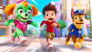 Zombie Giant SKYE is Here! RYDER, Help CHASE Escape! | Paw Patrol 3D Animation