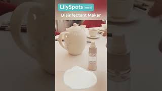 LilySpots mini - 消毒水製造機，僅15 秒即殺滅99.99%【 2019冠狀病毒】 旅行消毒, Portable Electrolytic Sterilizer