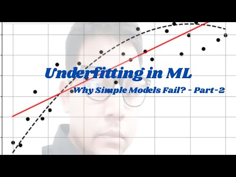 Part 2: Underfitting in Machine Learning | Linear Regression Explained with Code
