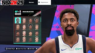 NBA 2K25 Best Spencer Dinwiddie Face Creation