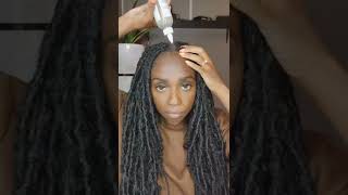 the secret to washing faux locs sis! #DON'T #SLEEP ✨