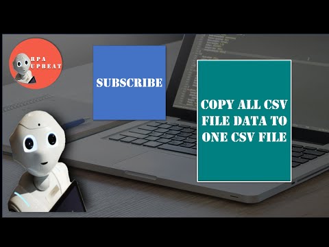 Copy Multiple CSV Data to Single CSV File Using CMD Line