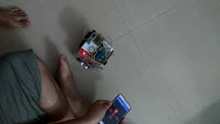 Arduino car controlled by Android phone's accelerometer