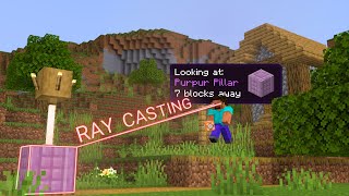 How to Raycast With Commands (Bedrock Edition)