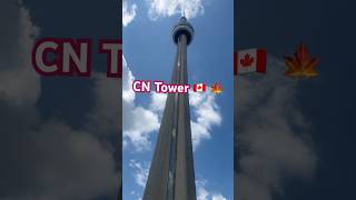 CN Tower stands tall and high! #canadalife  #torontoviews #priti #life #travel #canada #toronto