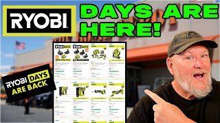 Ryobi Days Are HERE! (2025)