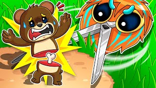 超巨大ハサミになって草と友達を切ってみた！【 ロブロックス Roblox 】