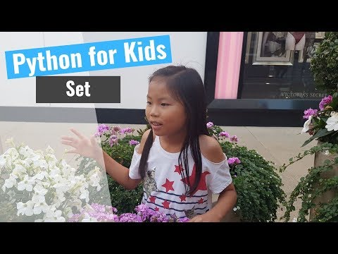 Python for Kids - Set