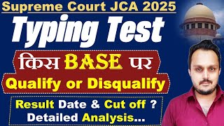Sci Jca Typing Test 2025: Detailed Analysis | Jca 2025 Typing Result Date & Cut Off | by anuj sir