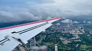 Flying Through Thunderstorms & Houston Landing – JSX – Embraer ERJ-145 – HOU – N241JX – SCS Ep. 677
