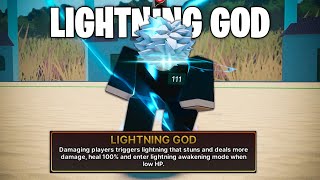 LIGHTNING GOD BUFF IS BROKEN in INK GAME (Roblox)