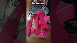 Bias tape making sewing tips #shorts #shortfeed #sewingtips #sewing #bias #tape #dori #reels #reel