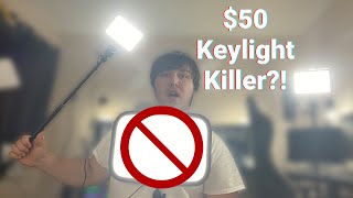 $50 Elgato Keylight Killer?! | Neewer $50 LED Light Panel Review