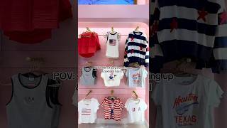 Red, White, and CUTE!!! Come snag ur 4th of July outfit this weekend!!! ❤️🤍💙 #16kids #bigfamily