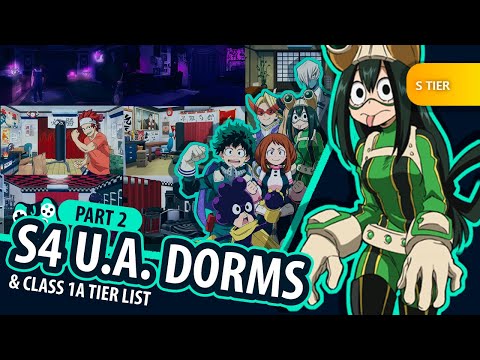 UA Dorms Sims 4 Build (NO CC) [+ MHA Tier List]