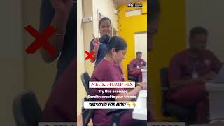 Neck hump fixes! #neckhump #trending #shorts