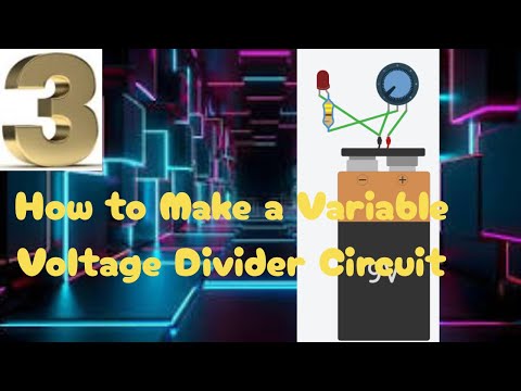 3 How to Build a Variable Voltage Divider Circuit | Control LED Brightness with Potentiometer!