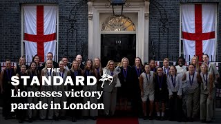 WATCH LIVE: England's Lionesses homecoming ceremony in London