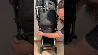 Stokke Yoyo3: Adjusting the Recline