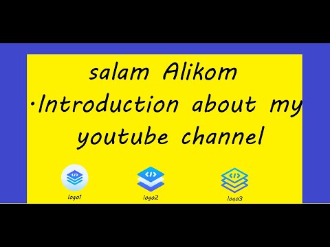 Introduction about my channel !!
