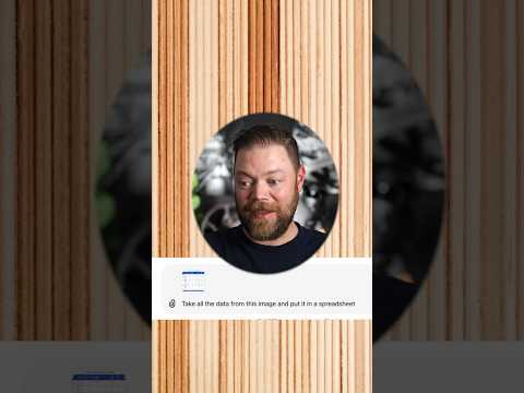 Turn an Image into a Spreadsheet with ChatGPT