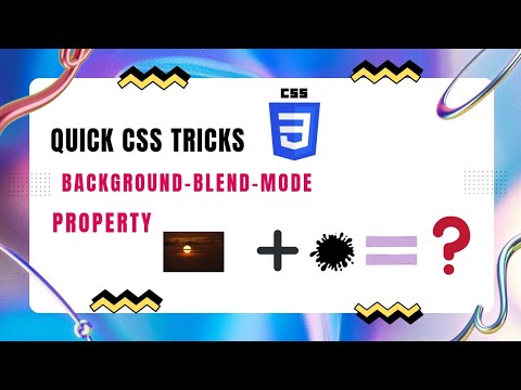 Quick Css Tricks : Background Blend Mode Property (Css Animation)