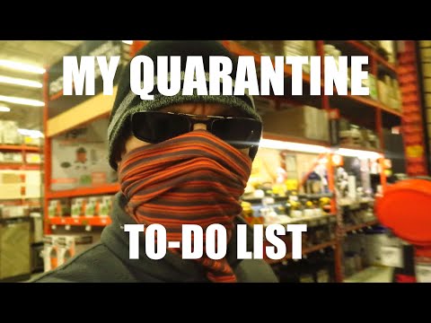 REBEL TUNNEL VLOG: MY QUARANTINE TO-DO LIST
