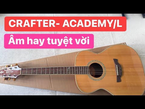 Đàn guitar Crafter Academy/L âm rất hay. Giá: 2tr200k. guitar Acoustic 0936057750