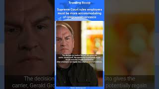 Supreme Court rules employers must be more accommodating of religious observance #Shorts #newsus