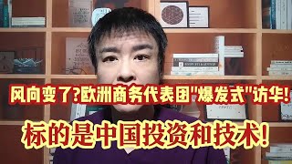 风向变了?欧洲商务代表团"爆发式"访华!标的是中国投资和技术 #知识 #知识分享 #知识创作人 #干货分享 #每天学习一点点