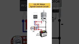 Motor Speed Control Circuit Diagram at MakeHome🏠 #motorspeed #ipl2025  #circuitdiagram #ipl2025
