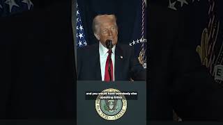 Donald Trump at National Prayer Breakfast: "I should not be here"