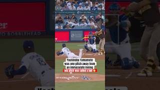 Yamamoto was THAT close to an immaculate inning 🤯