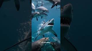 Great White Shark #facts #anime #ai #animals #shark #nature