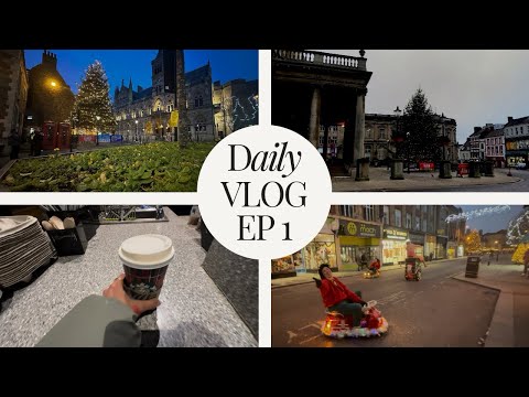 ✨Festive Vibes Unleashed: Daily Vlog Episode 1 - Decking the Halls for Christmas! 🎄✨