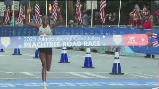 Hellen Obiri, Patrick Kiprop, Daniel Romanchuk, Susannah Scaroni win AJC Peachtree Road Race