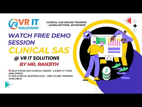 Clinical SAS Online Demo Session | Clinical SAS Training Demo | Latest | VR IT SOLUTIONS