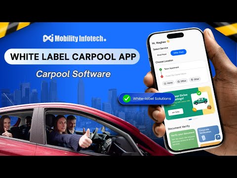 Revolutionize Your Business with a White-Label Carpool App Solution #carpool #taxibusiness