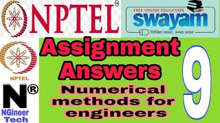 Numerical methods for engineers || week 9 assignment 9 answers || Nptel