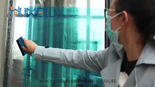 Color tint film for building