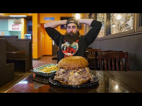 IN CALIFORNIA FOR A MASSIVE HAWAIIAN SANDWICH CHALLENGE | BeardMeatsFood