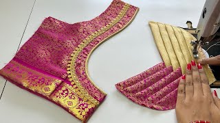 Blouse Neck Design || Blouse Ka Design || Cutting And Stitching Back Neck Blouse Design || Blouse