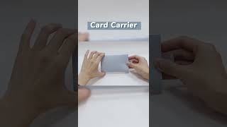 Showing the NFC Business Card Sleeve.  #cards #cardseller #cardproduction  #businesscard #carddesign