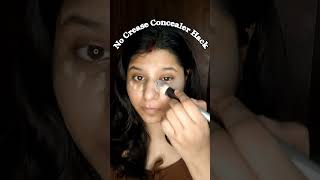 No crease concealer hack #makeup #concealer #crease #eyemakeup #hack #makeuphacks