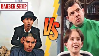 Comedy_senses_mr bean vs jr Charlie Chaplin ( the barber shop ) @MrBean