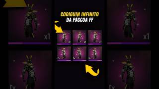 Codiguin do Coelhão Páscoa de Hoje no Free Fire FF 2025! #codiguin #coelhão #páscoa