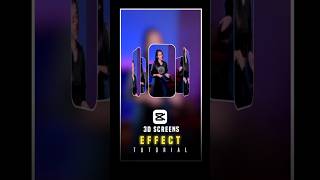 Capcat 3D SCREENS Template Video Editing In Capcat #viralvideo #3deffects #capcatedit