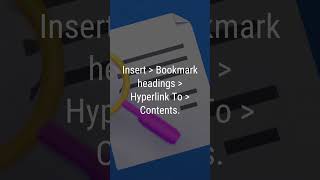 📑 Word Clickable Contents! 🚀 Navigate with Ease! #WordContents #NavigationTips #YTShortsWord