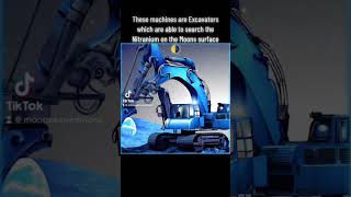 Excavators play a crucial role in the extraction process. #cryptocurrency #playtoearn #binance #nft